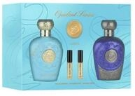 Lattafa Duft-Set Opulent Giftset, 4-tlg., Opluent Dubai 100 ml + 4 ml & Blue Oud