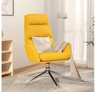 vidaXL Relaxsessel, Relaxsessel Senfgelb Stoff