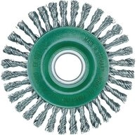 Lessmann Draht LESSMANN 472801EZ Rundb&uuml;rste &Oslash; 115 mm Bohrung Drahtst&auml;rke 0,5...