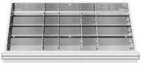 Stier Kleinteilemagazin STIER Schubladeneinteilung Metalleinteilung BLH 150/175...