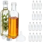 relaxdays Trinkflasche Flaschen zum Bef&uuml;llen 250 ml, 16er Pack