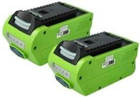 Extensilo Akku passend f&uuml;r Greenworks G40PH51K4, G40LM49DB, G40LT, G40LM49DB2,...
