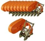 TRUTZHOLM Spanngurt 10x Profi Ratschen Zurrgurt 1-tlg 6m 2t 2to 2000kg T&Uuml;V/GS...