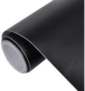 vidaXL Lackschutzfolie, Autofolien 2 Stk. Matt-Schwarz 100x150 cm+50x150 cm