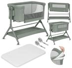 lionelo Reisebett LEONIE PLUS (Set, Set) SUPER Babytragetasche, Wiege, freistehendes