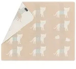Babydecke Juwel 'Katzen' 70 x 90 cm Rouge, DAVID FUSSENEGGER beige