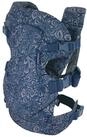 Infantino BKids Babytrage Flip Advanced - Navy Floral, Baby Bauchtrage R&uuml;ckentrage