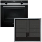 SIEMENS Backofen-Set Backofen 3DHei&szlig;luft Hydrolyse +vario Induktionsfeld Booster