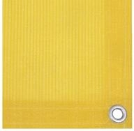 vidaXL Balkonsichtschutz Balkonabdeckung Gelb 90x500 cm HDPE
