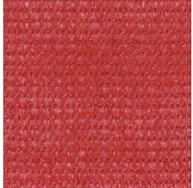 vidaXL Sonnensegel, Balkon-Sichtschutz Rot 75x500 cm HDPE