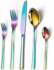 LuxusKollektion Besteck-Set Besteck Set 6 Personen Edelstahl Messer Gabel 30...