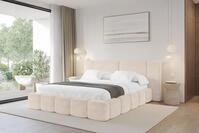 ALTDECOR Polsterbett NILO (Polsterbett mit Bettkasten und Lattenrost, Boxbett...