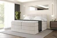 ALTDECOR Boxspringbett LIRO KING (Multipocket-Matratze H4, H3 Matratze