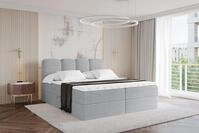 ALTDECOR Boxbett NINA (Multipocket-Matratze H4, H3 Matratze Bonellfederung,...