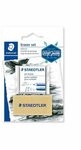 STAEDTLER Radiergummi Staedtler Radiererset 2 ST Blisterkarte