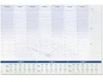 Sigel Schreibtischunterlage Sigel H6350 Schreibunterlage Wochenplan, Tagesplan...