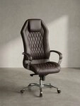 KADIMA DESIGN Chefsessel Premium-B&uuml;rostuhl MILANO aus Echtleder: Ergonomisch &