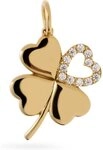 FAVS Kettenanh&auml;nger FAVS Damen-Charm 925er Silber Zirkonia