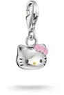 THOMAS SABO Charm-Einh&auml;nger THOMAS SABO ♡ Hello Kitty Charm mit pinker...