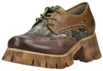 LAURA VITA LAURA VITA Halbschuhe Leder/Textil Schn&uuml;rschuh braun 37 EU