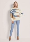 MADELEINE Strickpullover Moderner Baumwollpullover mit grafischem Muster