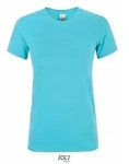 SOLS Rundhalsshirt Damen Regent T-Shirt / Halbgek&auml;mmte ringgesponnene...