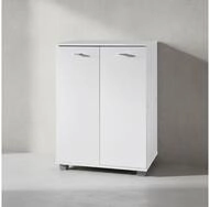 KADIMA DESIGN Schuhschrank Schuhablage-Kommode - Modernes Design, viel Stauraum
