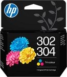 HP original HP Druckerpatrone 302/304 color Tintenpatrone (Packung)