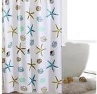 Vllcsla Duschvorhang Duschvorhang Antischimmel PEVA Wasserdicht Blau 180x240 cm