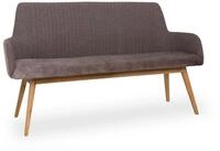 HARPER Sitzbank Sitzbank HARPER MERIDA BHT 157x90x60 cm beige Holzbank...