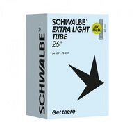Schwalbe Fahrradschlauch Schwalbe Schlauch 13L-EL 26 Zoll 54/75-559 - AV 40 mm...