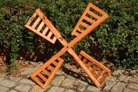 DSH DEKO SHOP HANNUSCH Gartenfigur Windm&uuml;hlenfl&uuml;gel &ndash; Spannweite 60 cm