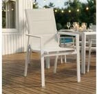 IDIMEX Gartenstuhl TRAPANI (6 St), Terrassenst&uuml;hle im 6er Set mit Armlehnen,