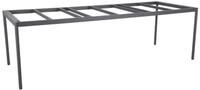 Natur24 Gartentisch Nox Tischgestell 90 x 71 x 237 cm Aluminium Anthrazit