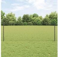 vidaXL Zaunpfosten, Zaunpfosten 5 pcs Grau 80 cm Stahl