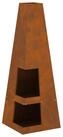 vidaXL Feuerkorb 35 x 35 x 100 cm Feuerschale Feuerstelle Gartenofen Feuerkorb...