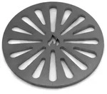 Grillrost.com BBQ Grillrost BBQ Ofenrost Stahl - Rund 18cm, Made in Germany...