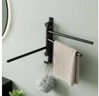 Mai & Mai Handtuchhalter Handtuchhalterung 180&deg; Schwenkbar 3-armig aus...
