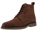 Geox Geox Stiefelette Veloursleder Schn&uuml;rstiefelette braun 42 EU