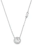 MICHAEL KORS Kette mit Anh&auml;nger Premium, mit Zirkonia (synth) silberfarben