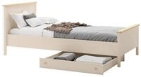 MIRJAN24 Jugendbett Story SO17 (mit Bonellfederkernmatratze), Bettschublade als