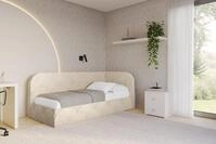 ALTDECOR Jugendbett ELRY (Jugendbett mit Bettkasten und Lattenrost, Polsterbett...