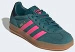 Sneaker ADIDAS ORIGINALS "GAZELLE INDOOR KIDS", Damen, Gr. 36, blau (rich gr&uuml;n,