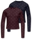 KIDS ONLY Langarmshirt KOGBELLA SHORT AOP L/S TOP JRS 2-PACK (Packung, 2-tlg)