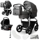 bergsteiger Kombi-Kinderwagen Babywagen Capri 3in1, Kombikinderwagen...