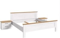 xonox.home Schlafzimmer-Set Verona, (2-tlg. Bett 180x200 cm & Nachtkommode), in...