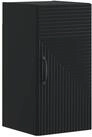 vidaXL Badezimmerspiegelschrank Badezimmer-Wandschrank HAARLEM Schwarz 30 x 31...