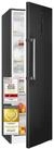 exquisit Vollraumk&uuml;hlschrank KS5360-V-HE-040C inoxlook, 185 cm hoch, 60 cm...