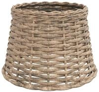 vidaXL Lampenschirm Lampenschirm Braun &Oslash;25x17 cm Korbweide