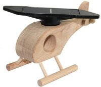 SOL-EXPERT group Experimentierkasten Holzhubschrauber mit Solarrotor